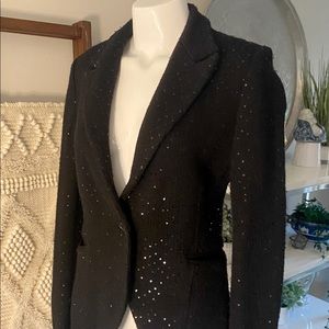 BCBG Sparkle Sweater Blazer